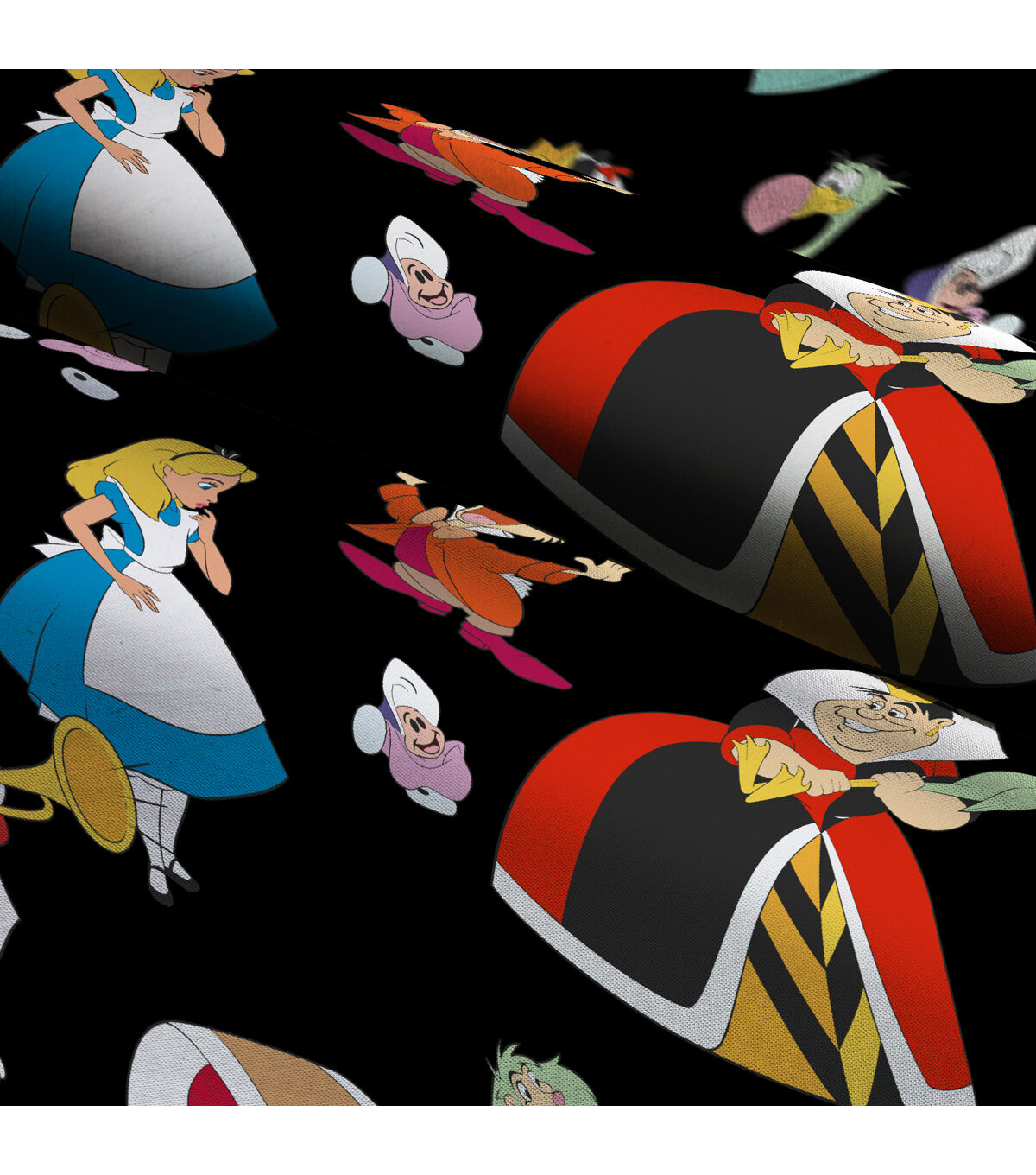 Alice In Wonderland That Way Cotton Fabric