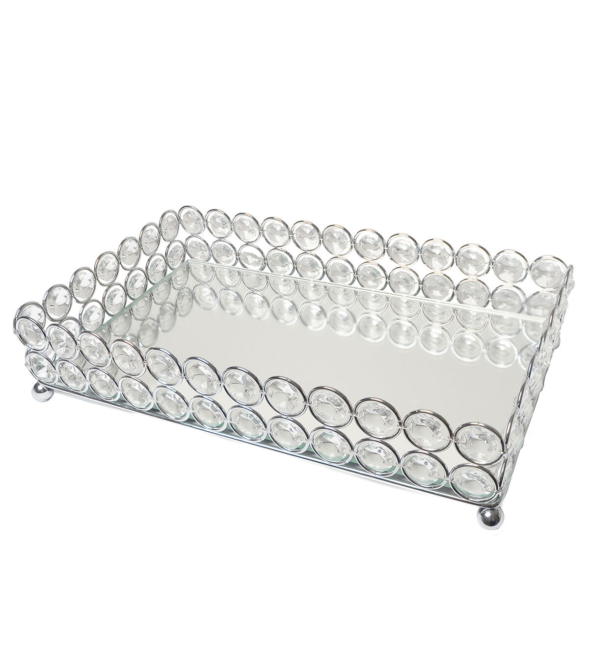 All The Rages Crystal Decorative Organizer Tray