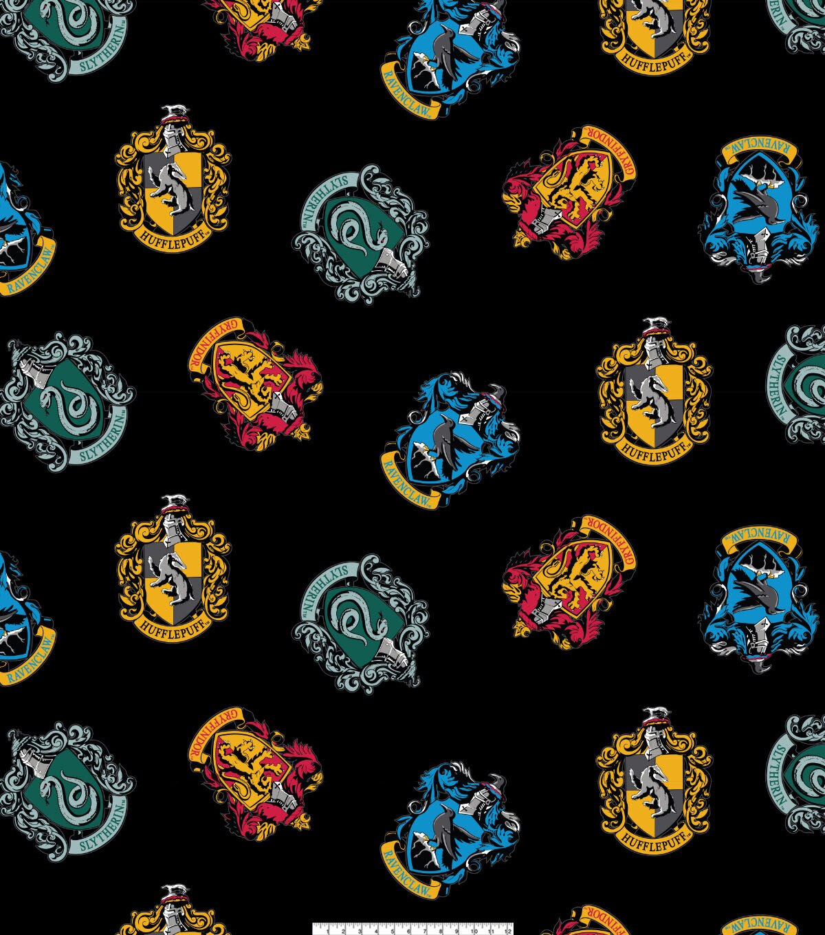 Harry Potter Fleece Fabric 58 Houses