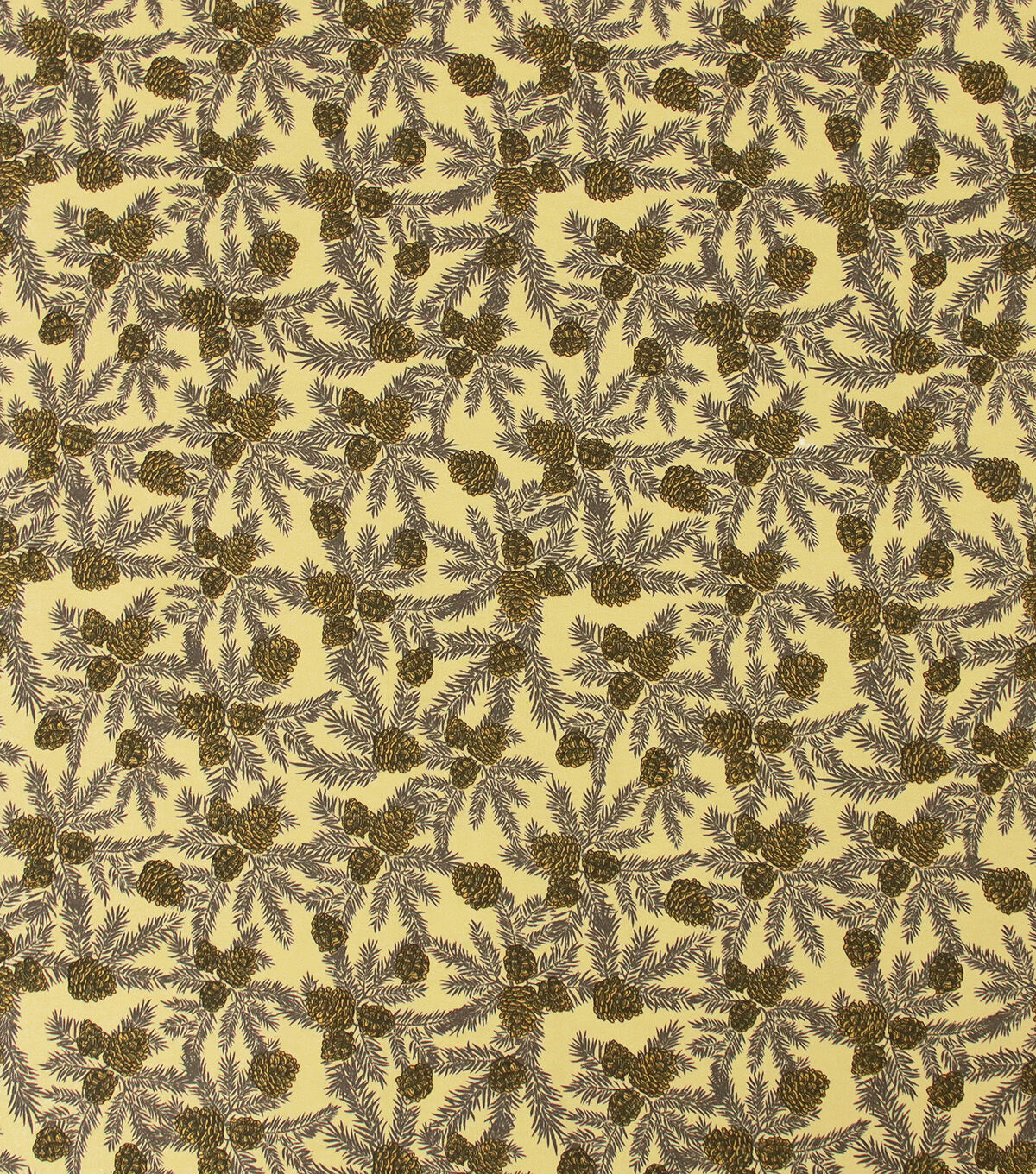 Tree & Pinecones Super Snuggle Flannel Fabric