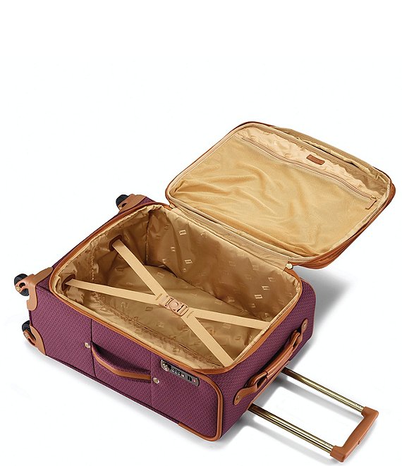 Luxe II Collection Softside Medium Journey Expandable Spinner Suitcase
