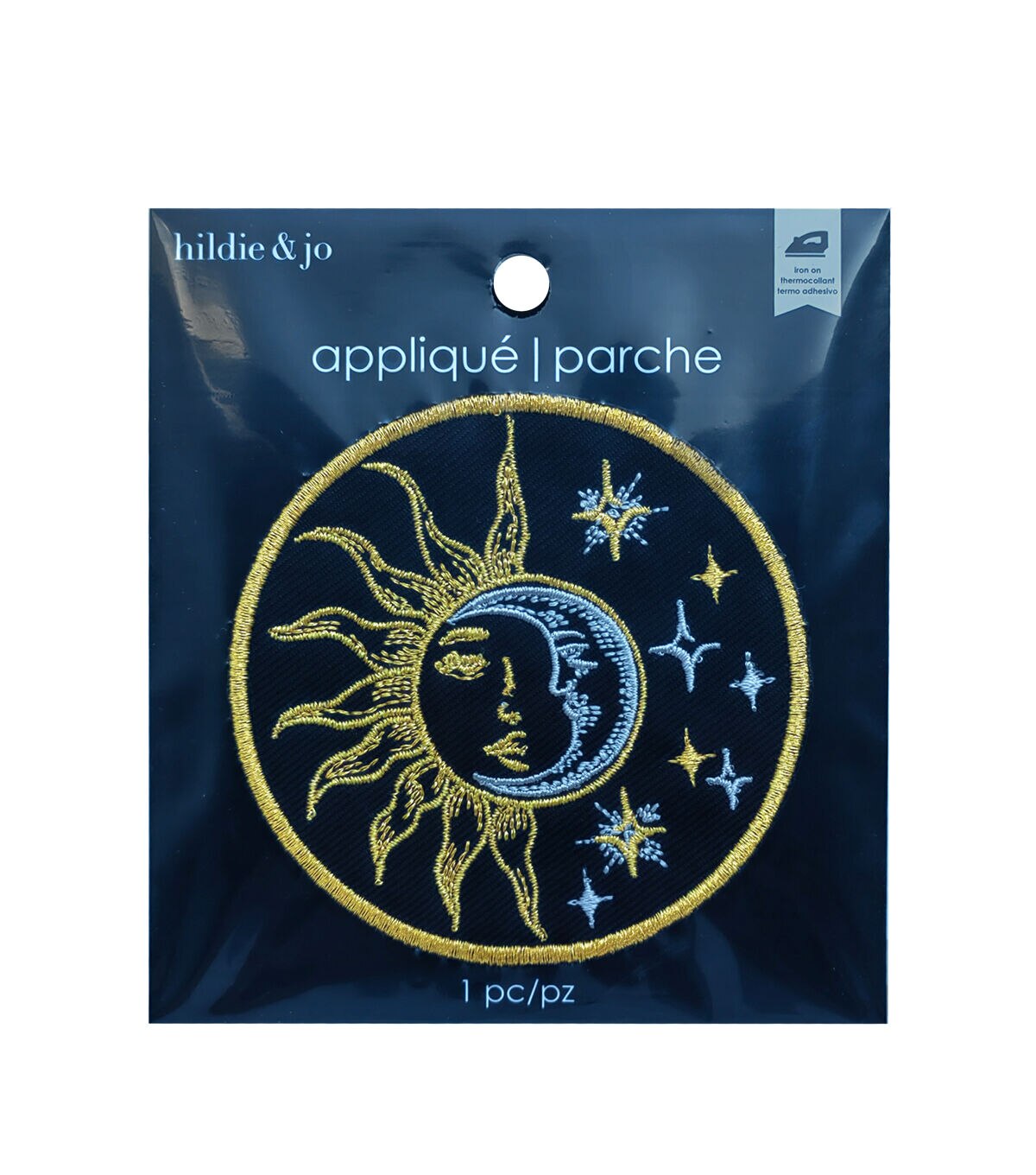 3 Sun & Moon Metallic Applique by hildie & jo