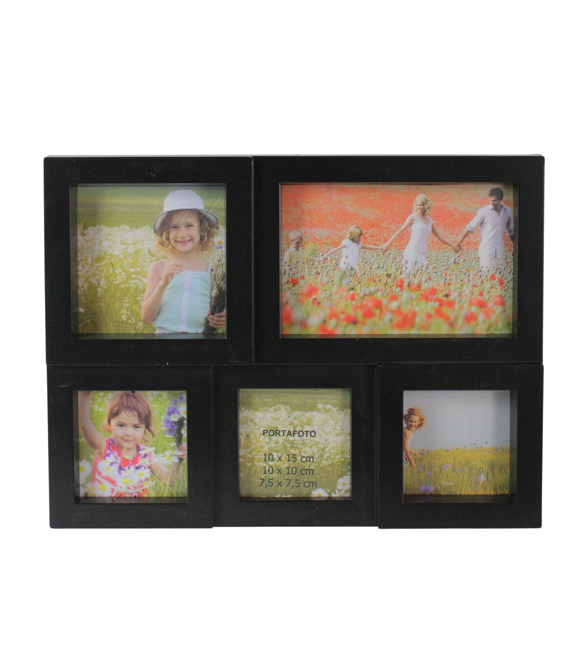 Northlight 11 Black 5 Photo Collage Frame