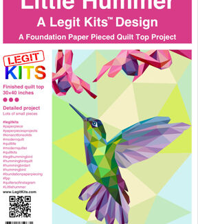 Legit Kits Little Hummer Foundation Paper Pieced Quilt Top Kit