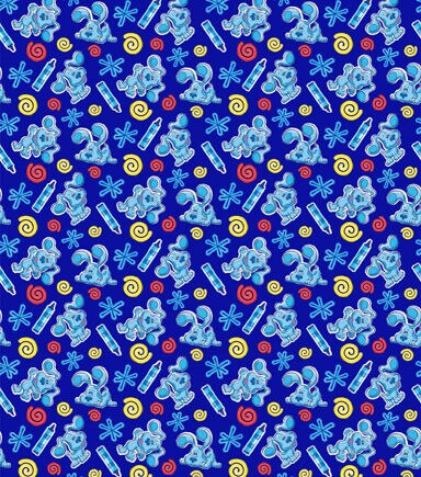Blues Clues School Supplies Cotton Fabric
