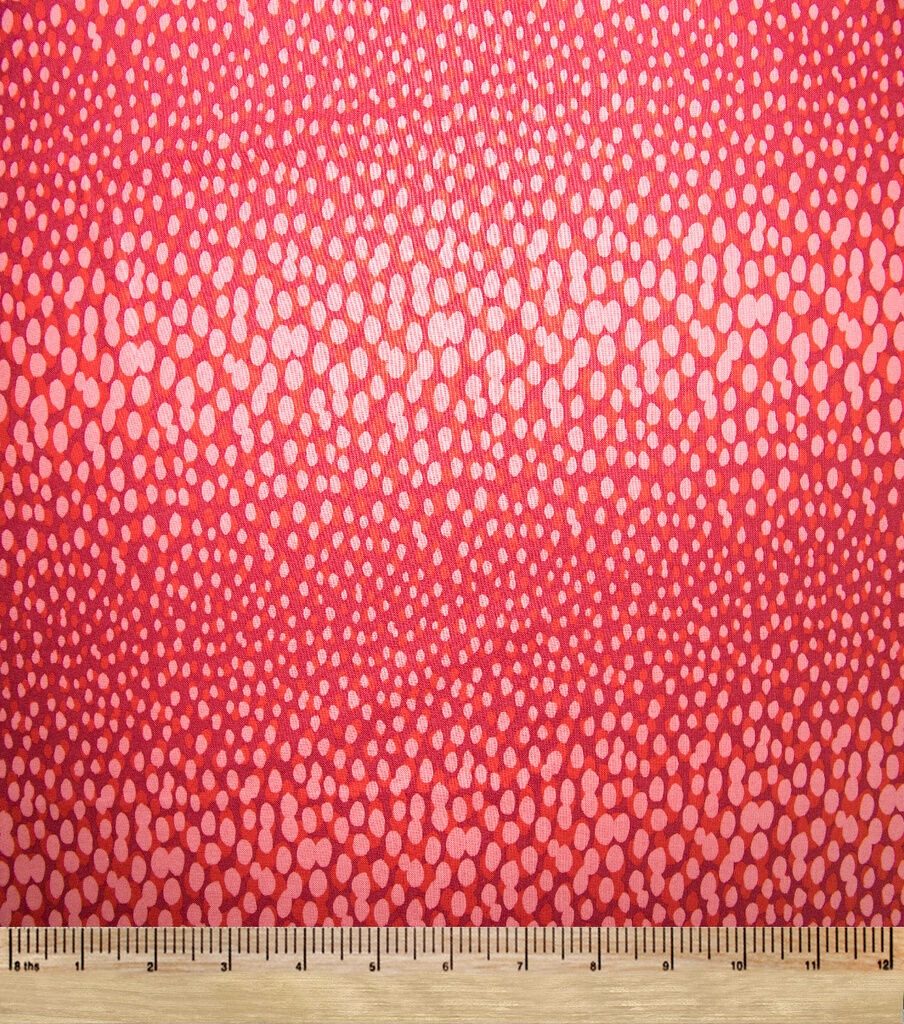 Red Tonal Dots Quilt Cotton Fabric by Keepsake Calico