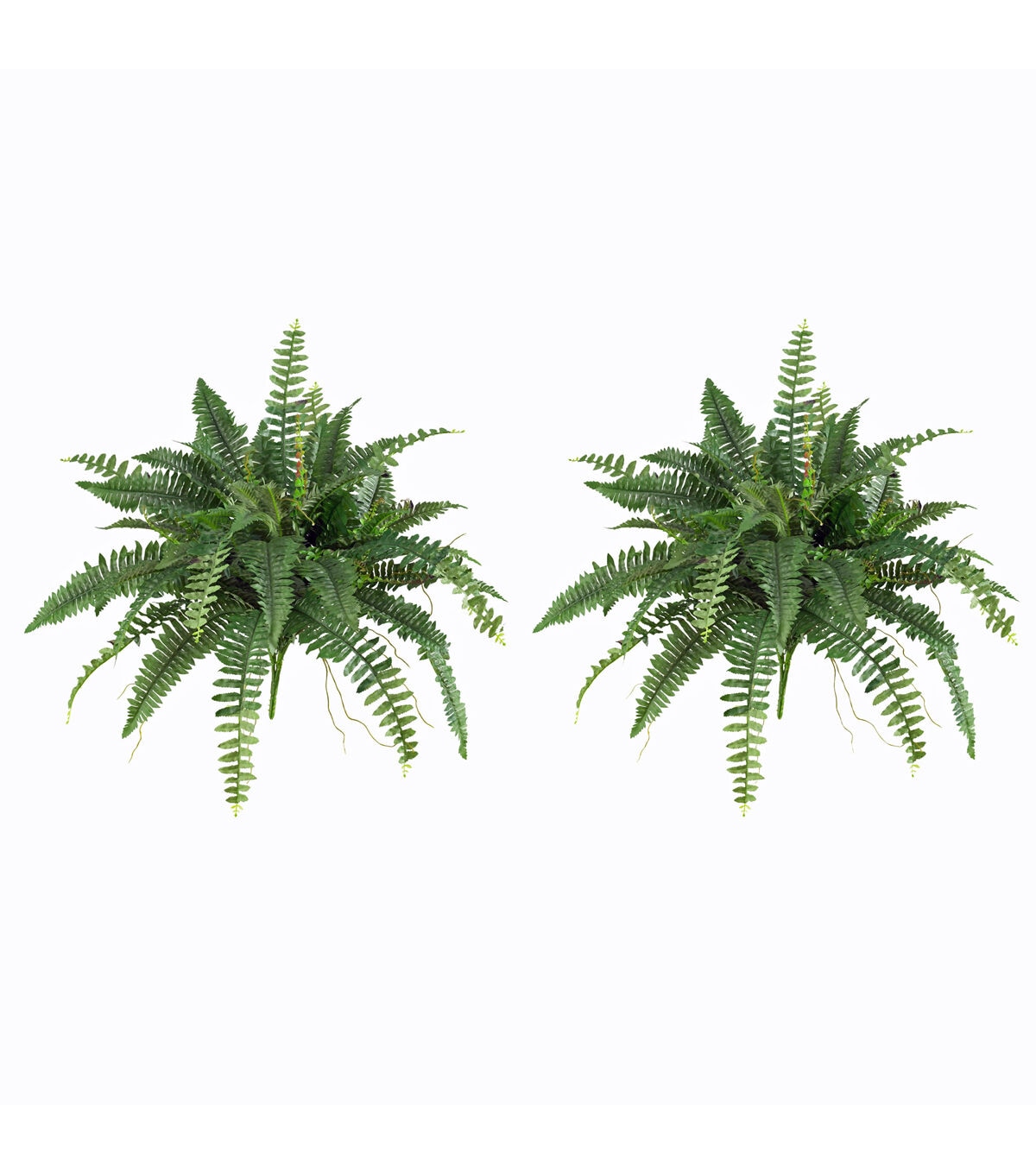 Nearly Natural 40 Boston Fern Set of 2