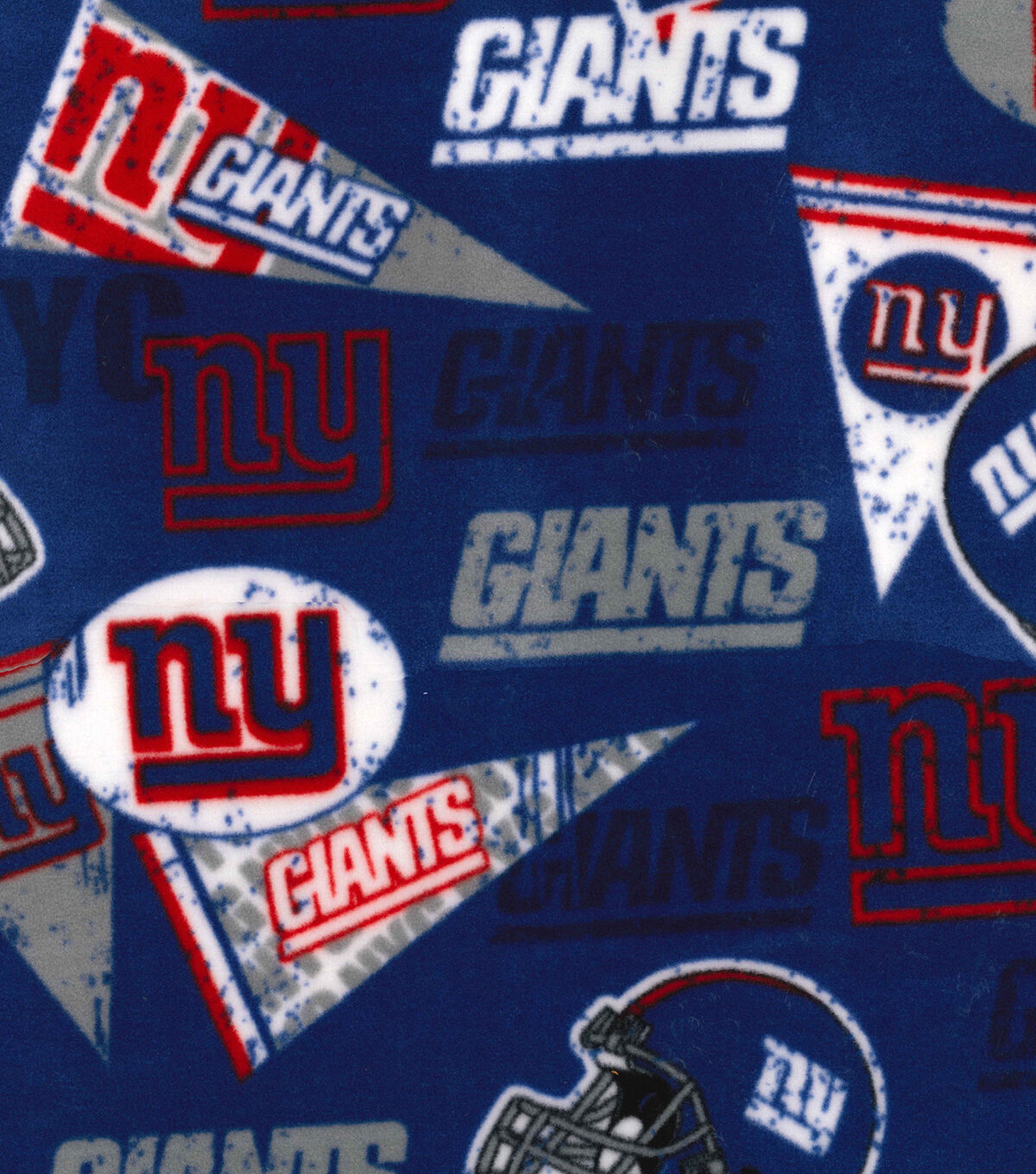 Fabric Traditions New York Giants Fleece Fabric Retro