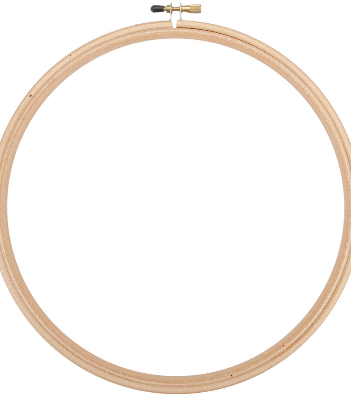 Frank A. Edmunds Wood Embroidery Hoop with Round Edges 9 Natural