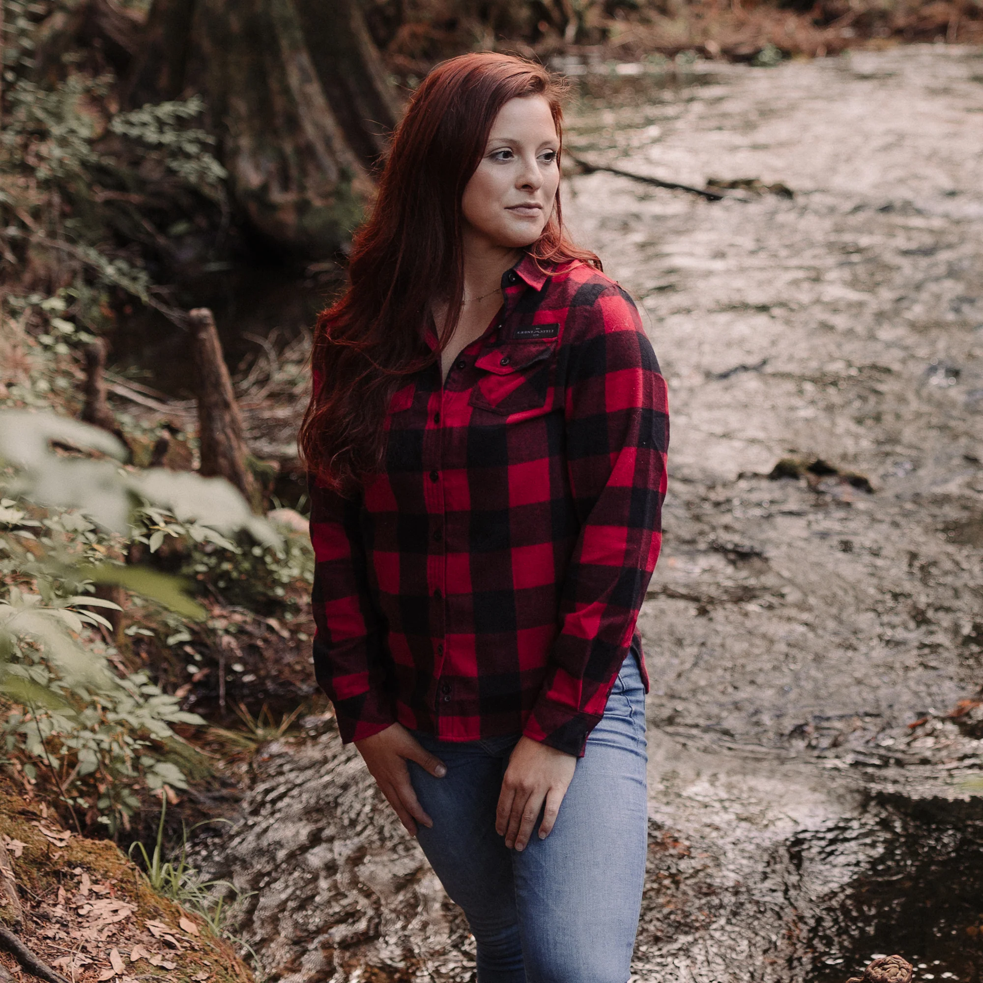 Women's Plaid Flannel - Buffalo