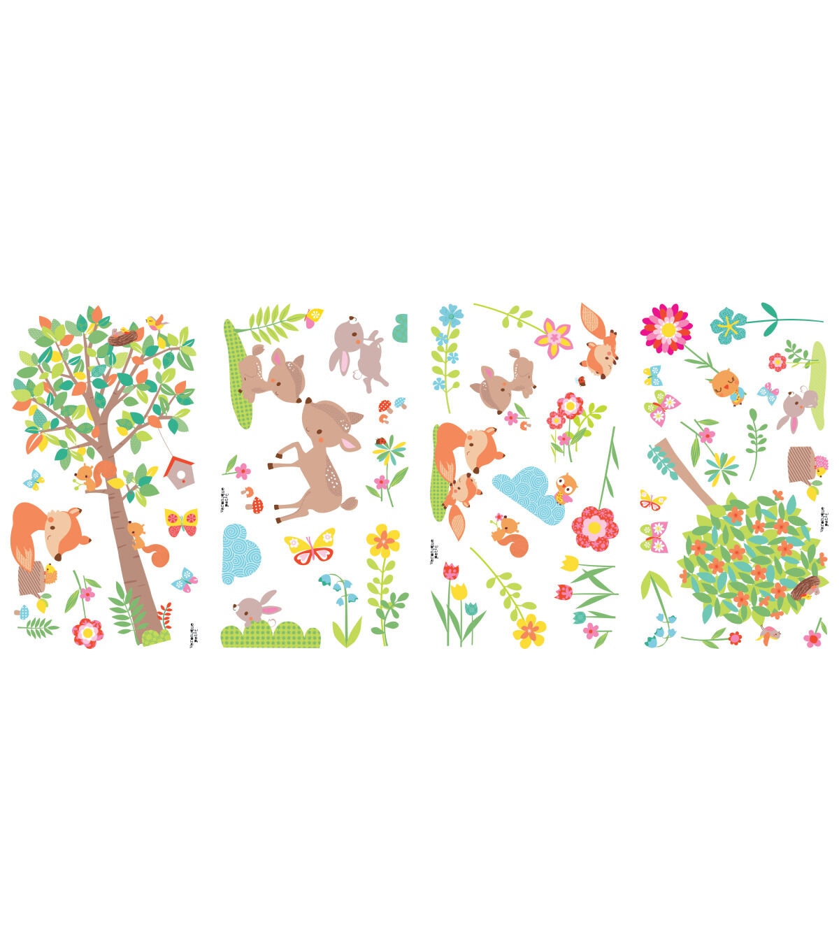 RoomMates Wall Decals Woodland Creatures
