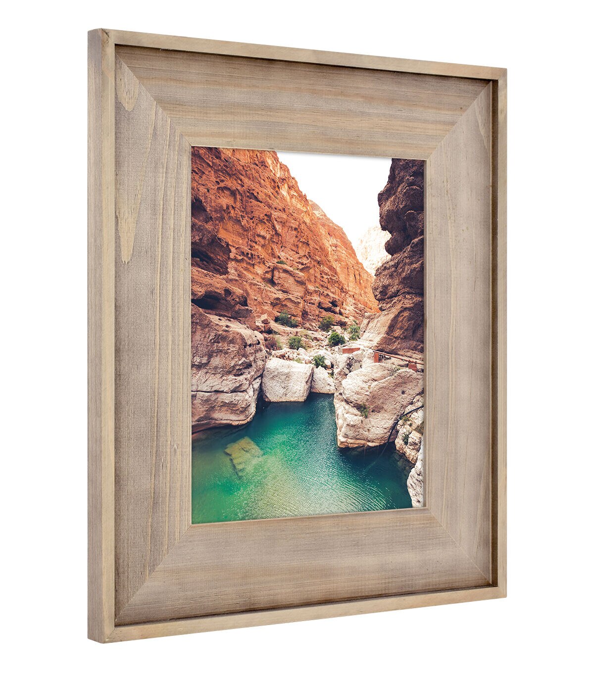 MCS 8x10 Colorado Vintage Gray Wall Frame