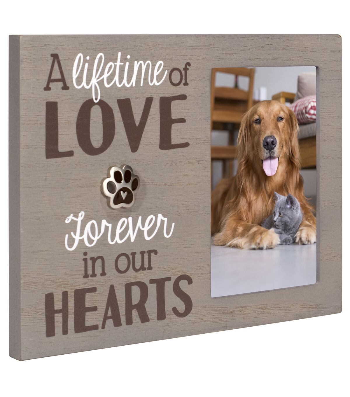 Malden 4 x 6 Brown Pet Remembrance Tabletop Picture Frame