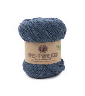 Lion Brand Re Tweed Worsted 3.5oz Wool Blend Yarn