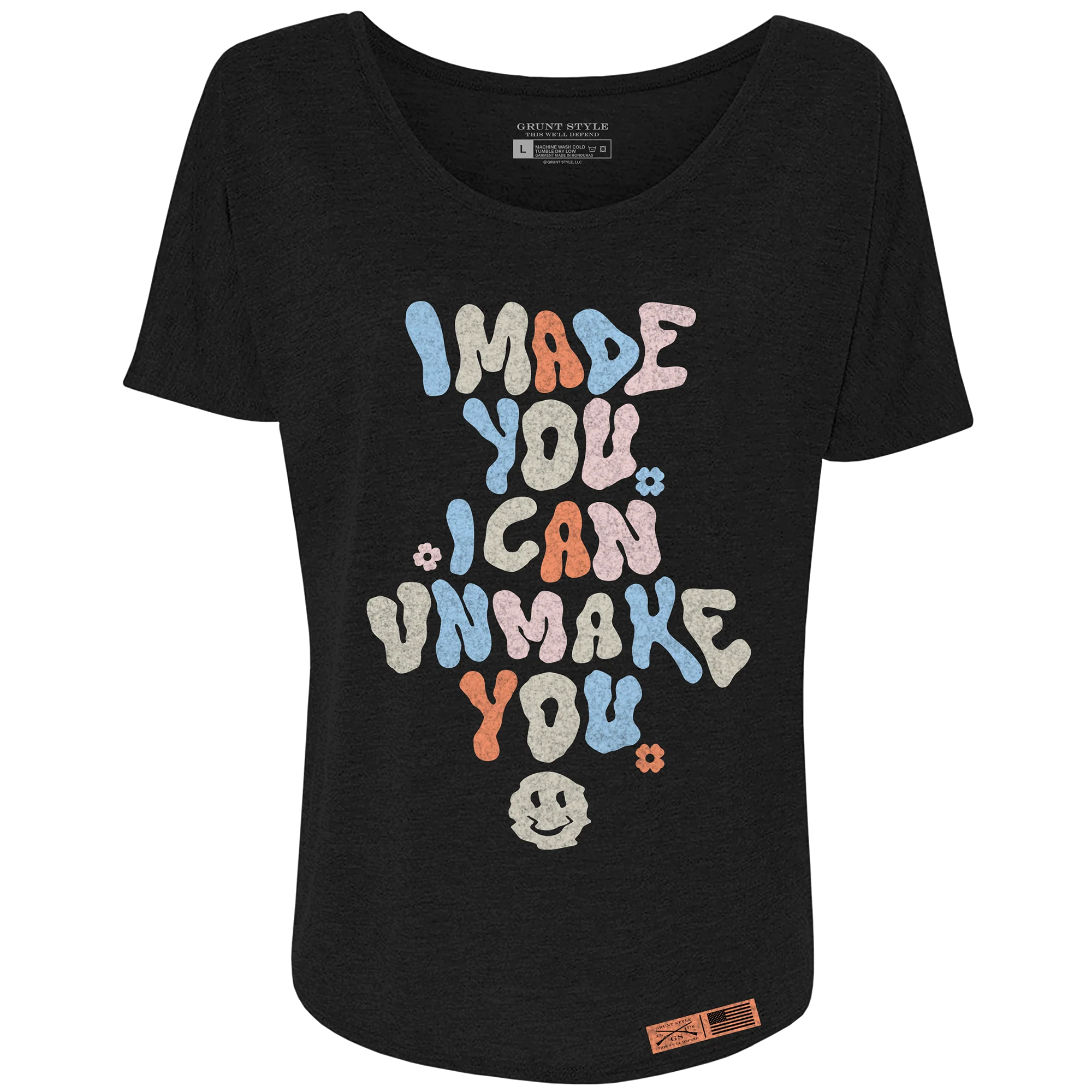 Women's Unmake You Slouchy T-Shirt - Black