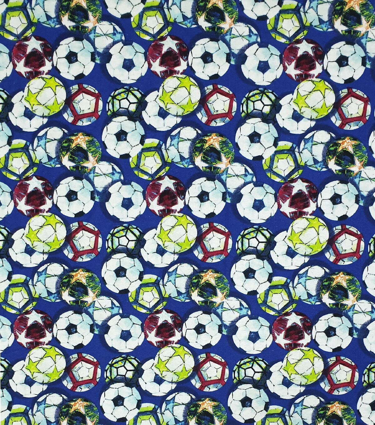 Soccer Stars Super Snuggle Flannel Fabric