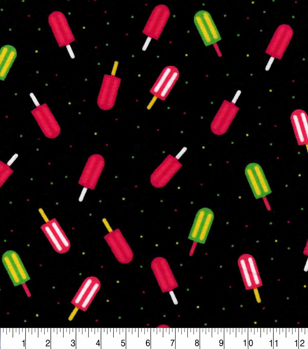 Popsicles Super Snuggle Flannel Fabric