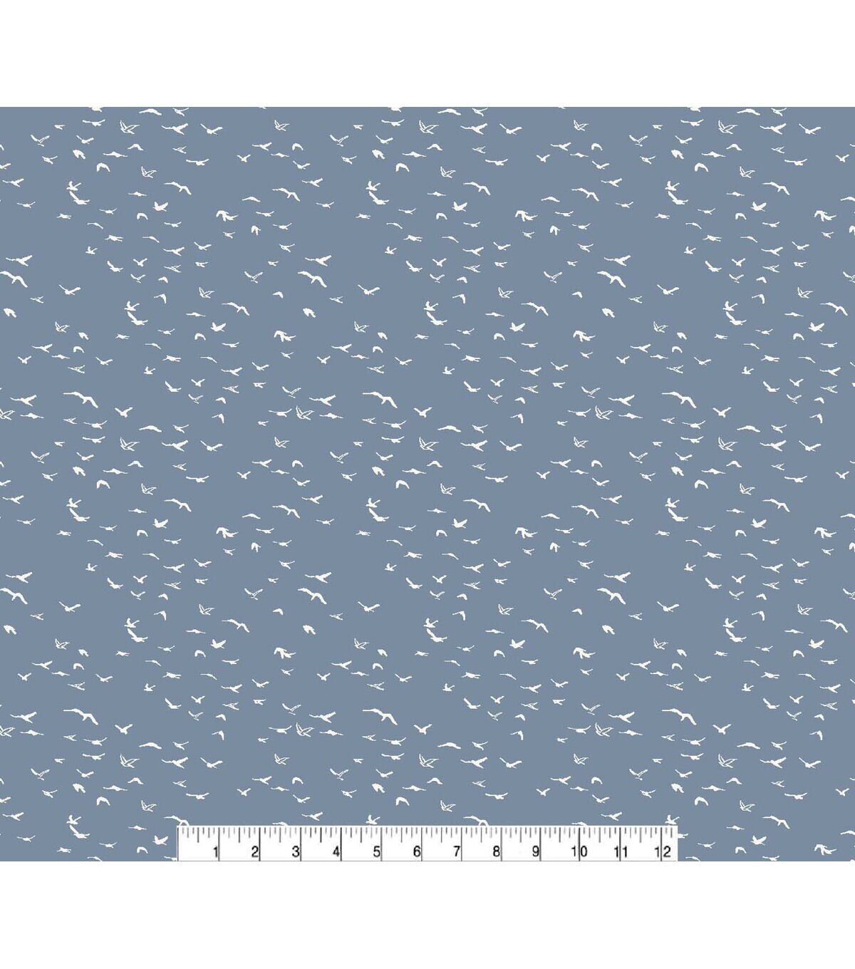 Super Snuggle Calm & Cool Tiny Birds Flannel Fabric