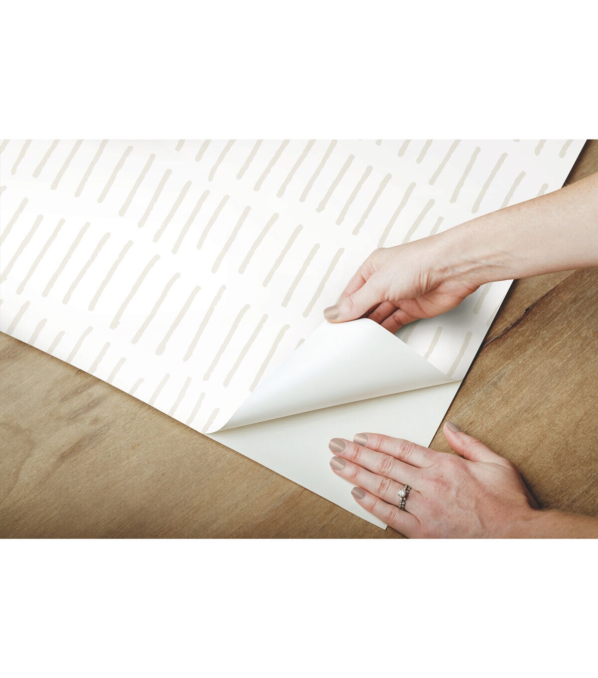 York Tick Marks Peel and Stick Wallpaper