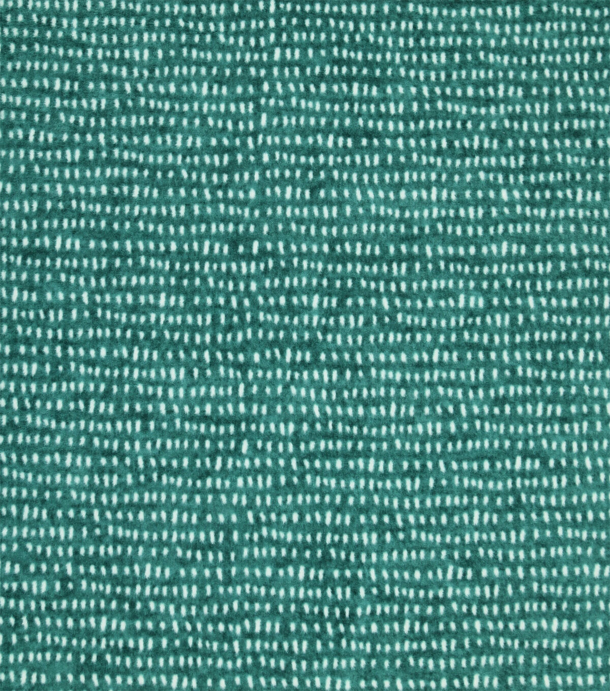 Blue Linear Spots Heather Luxe Fleece Fabric