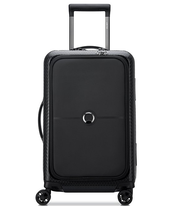 Turenne Collection Soft Pocket Carry-On Spinner Suitcase