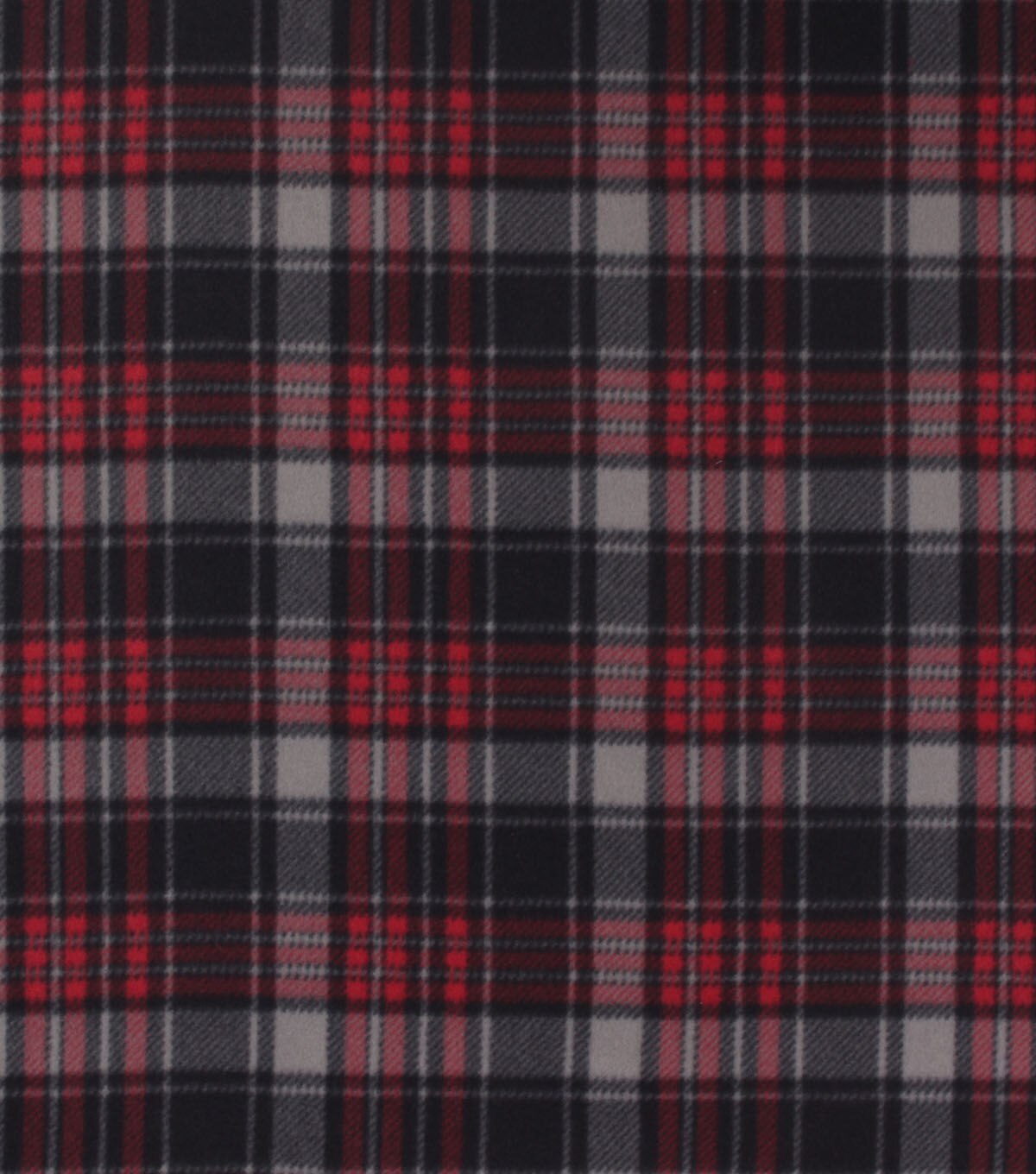Brad Plaid Blizzard Fleece Fabric