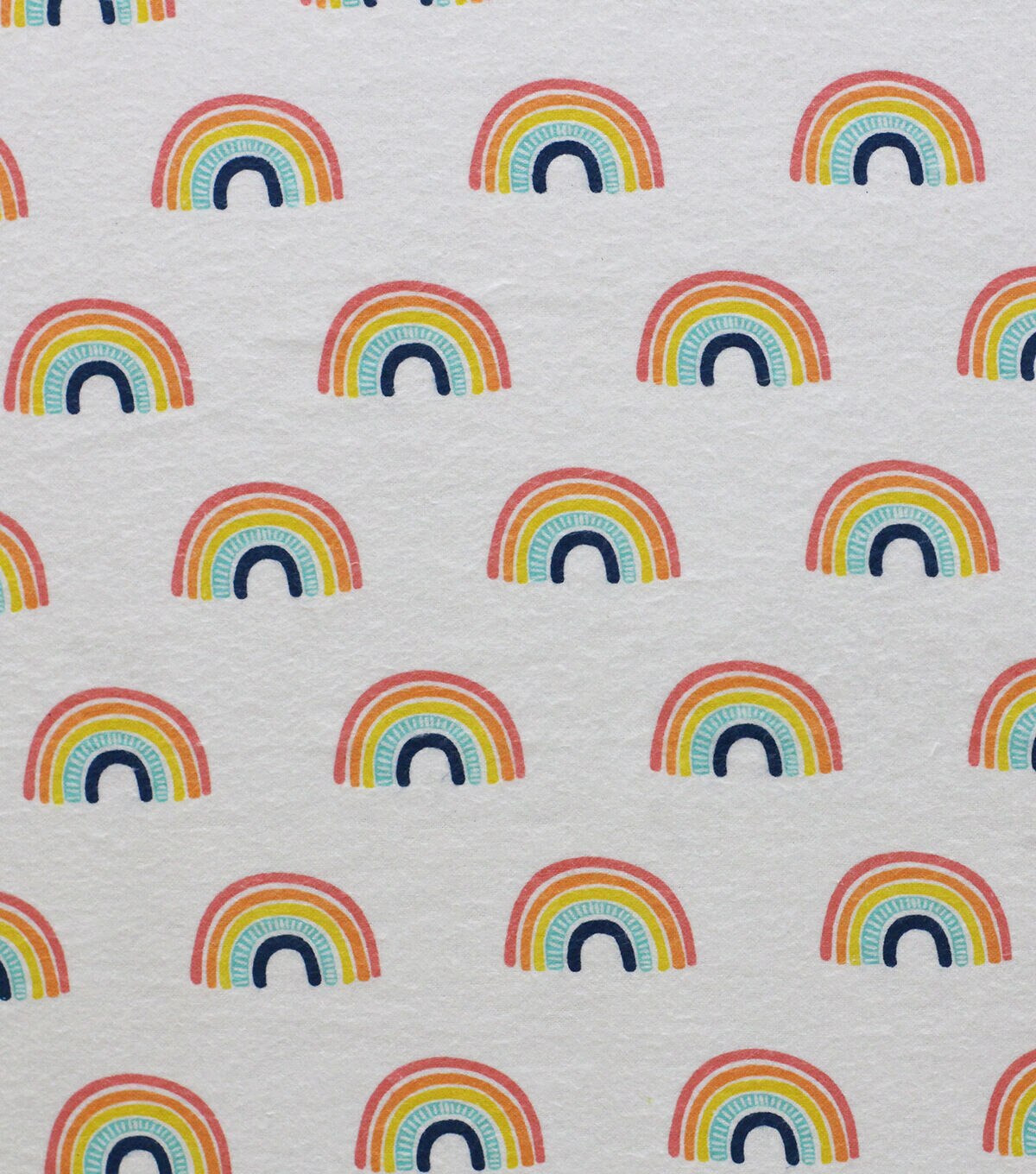 POP! Rainbow Super Snuggle Flannel Fabric