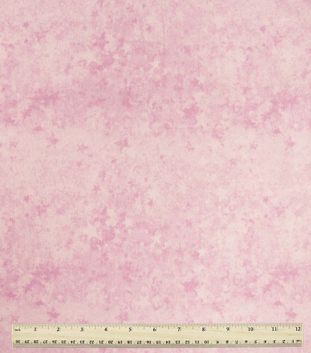 108 Wide Pink Star Grunge Blender Flannel Fabric