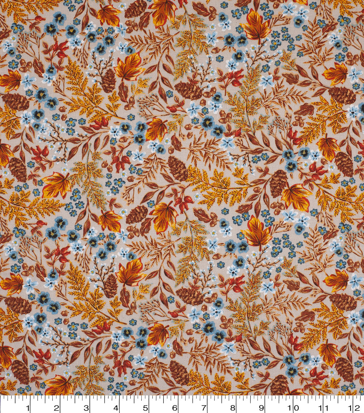 Floral Harvest Cotton Fabric