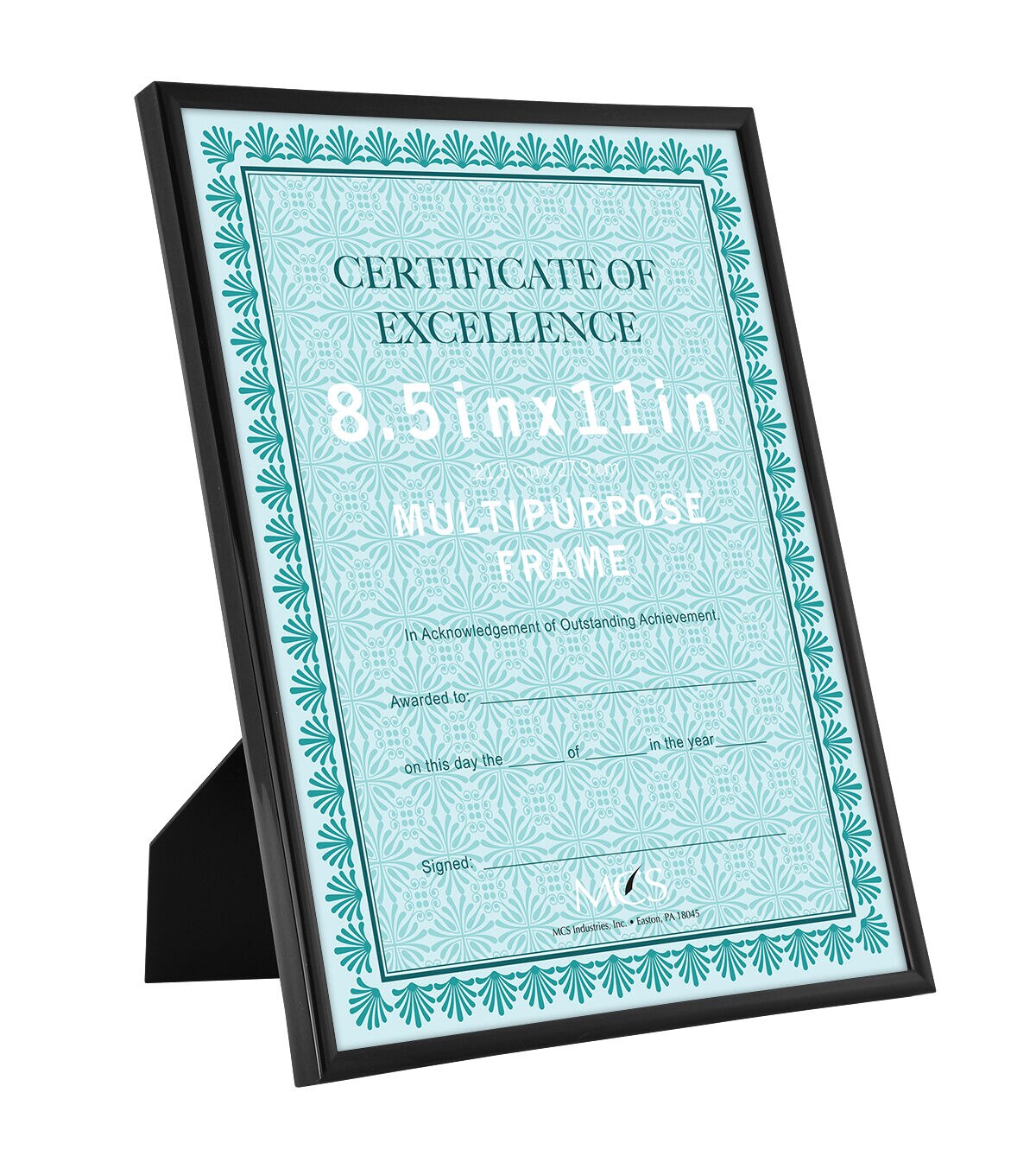 MCS Industries Multipurpose Frame 8.5'' x 11'' Black