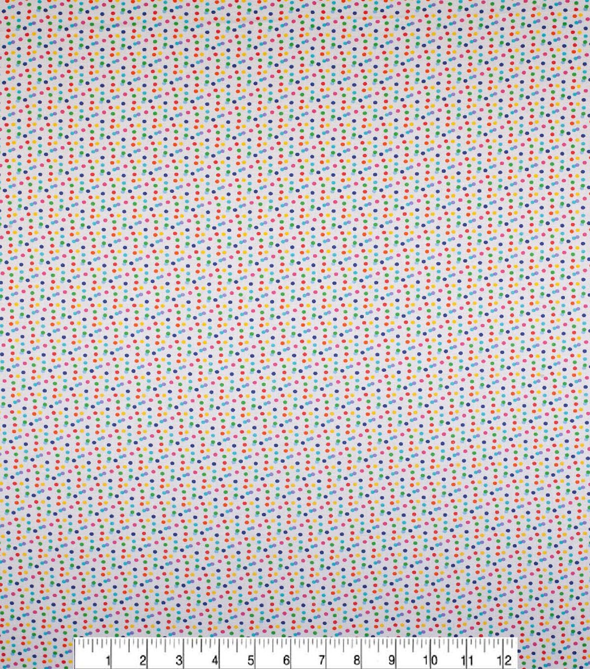 Confetti Dots Multi Celebration Cotton Fabric