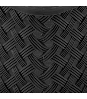 Simplify 10 x 4 Resin Wicker Storage Bin With Handles