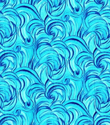 Fabric Traditions Blue Blender Cotton Fabric by Keepsake Calico