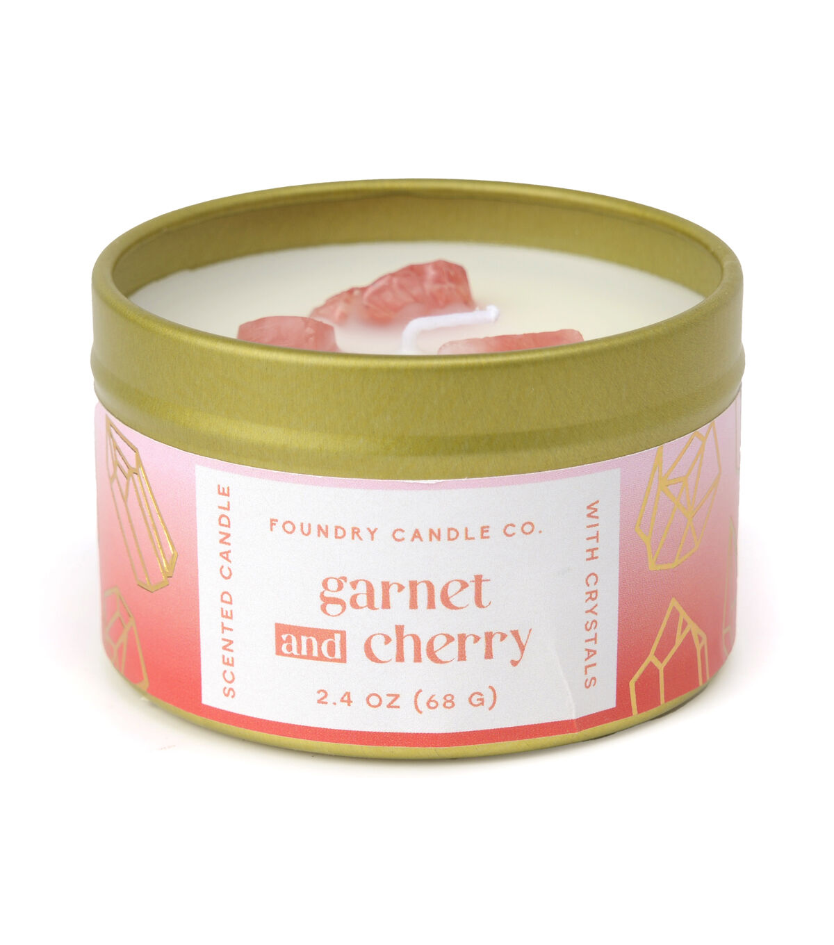 Foundry 2oz Scented Birthstone Candle in Gold Tin