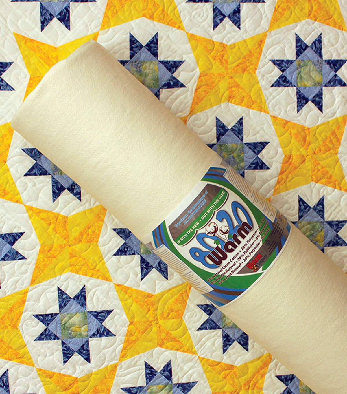 The Warm Company Warm 80/20 Batting 110 X 25 Yd Bolt