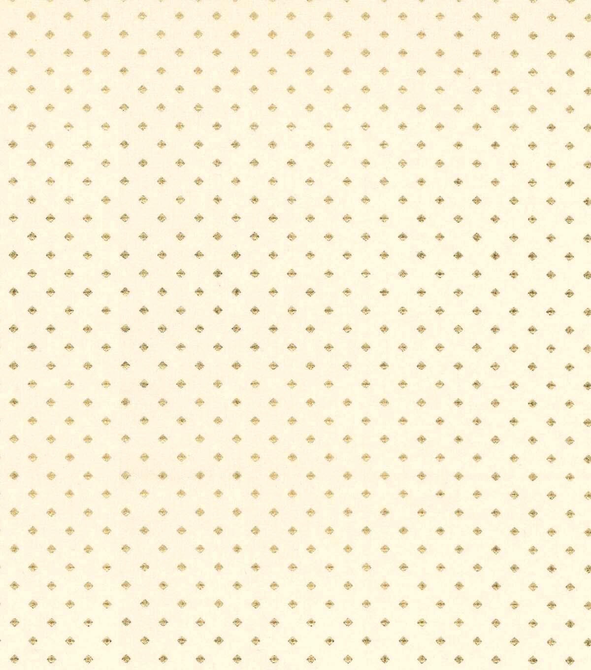 18 x 20 Diamond Dew Drop Cotton Fabric Quarter 1pc by Keepsake Calico