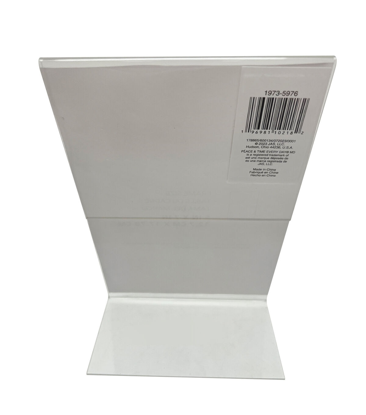 5 x 7 Acrylic Tabletop Picture Frame by Place & Time