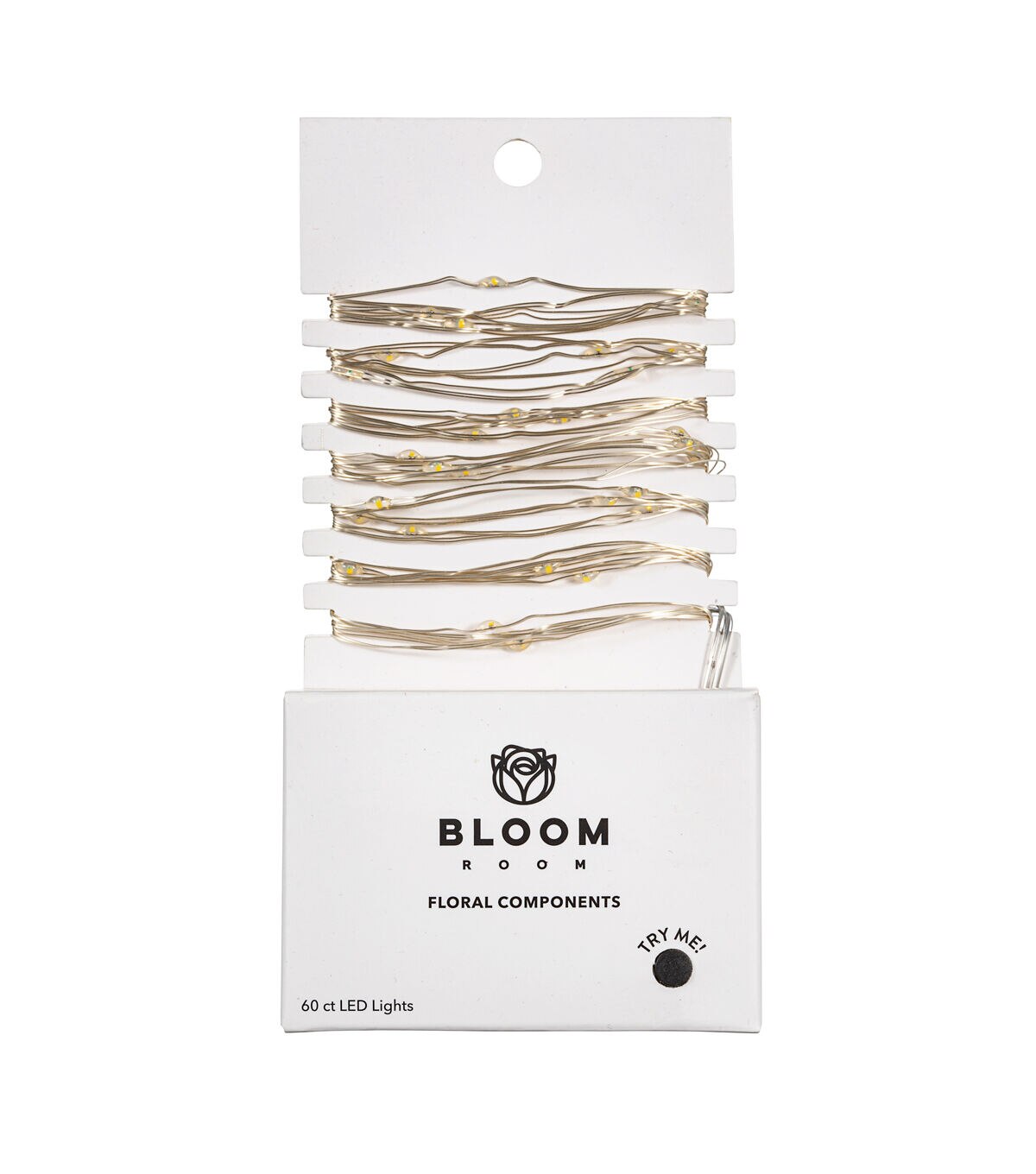 7 LED Silver Wire With Warm White String Lights 60ct by Bloom Room
