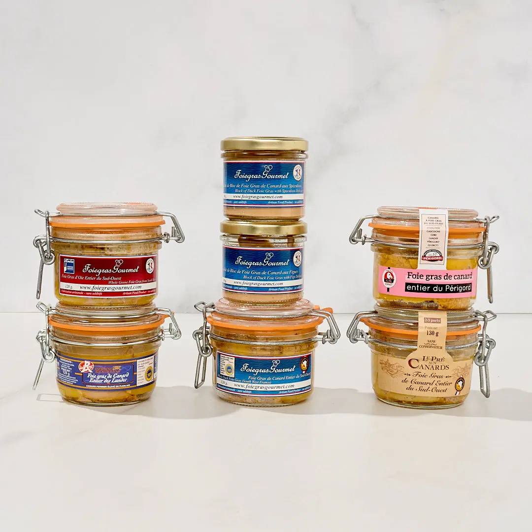 Large Hamper of Whole Foie Gras & Block Specialties