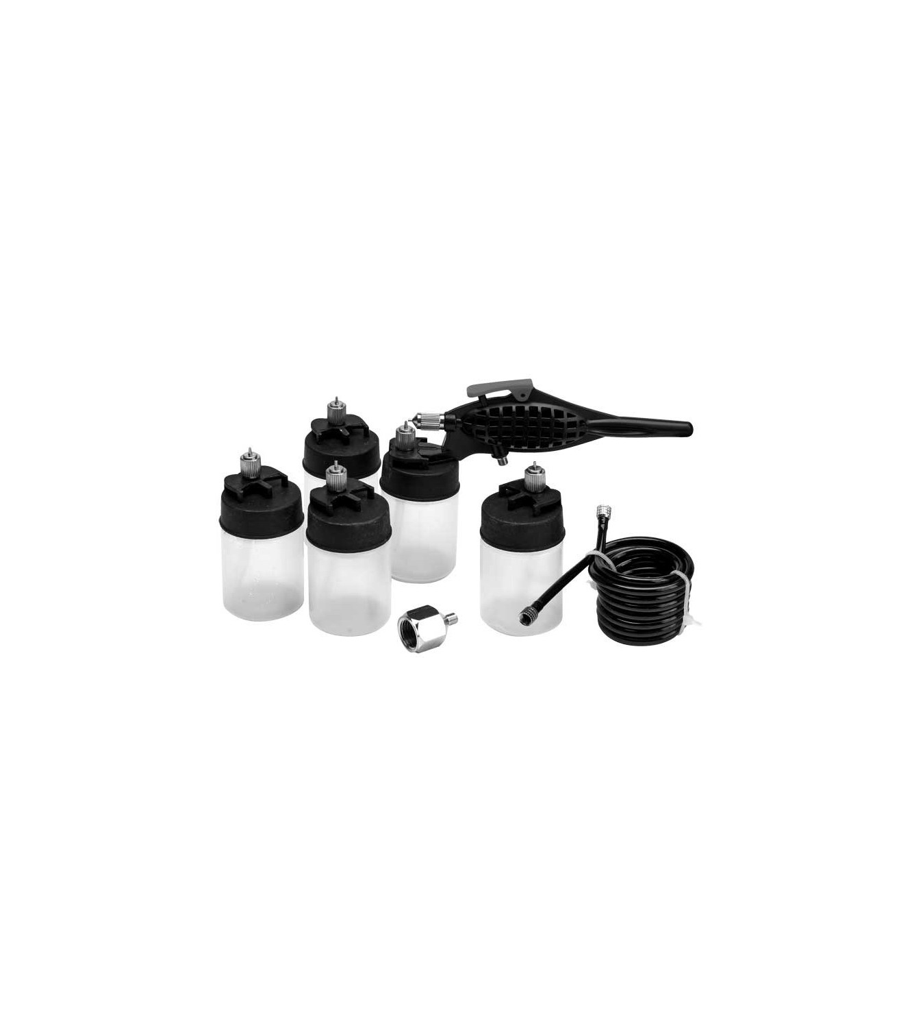 Single Action Airbrush with Accessories
