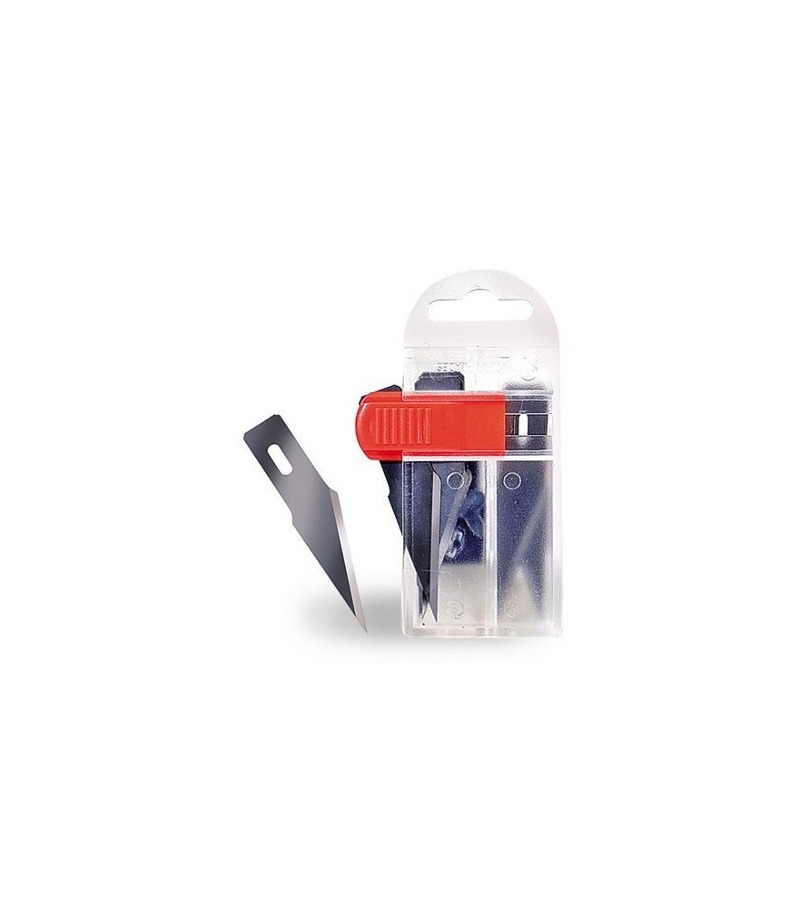 10 Blades for Cutter N 5 with Safety Dispenser