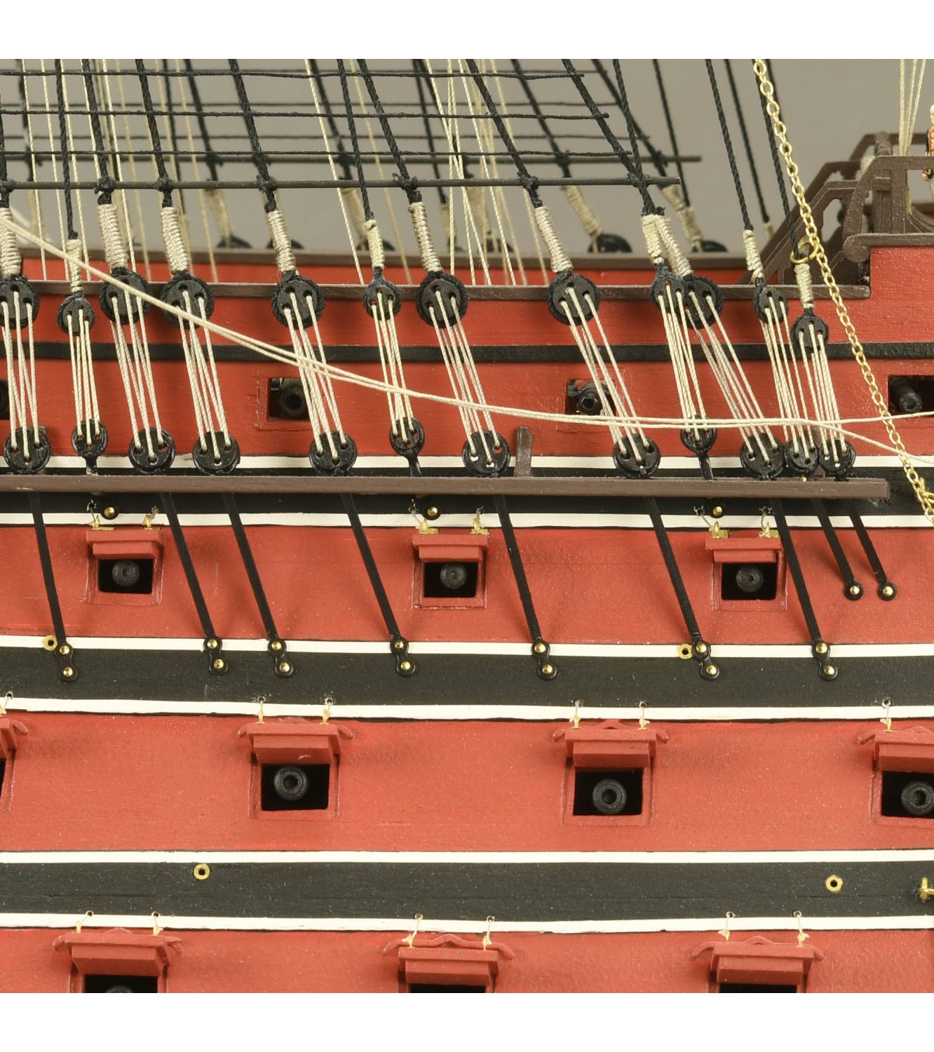Ship of the Line Sant&iacute;sima TriNi&ntilde;ad 1:84. Wooden Model Ship Kit
