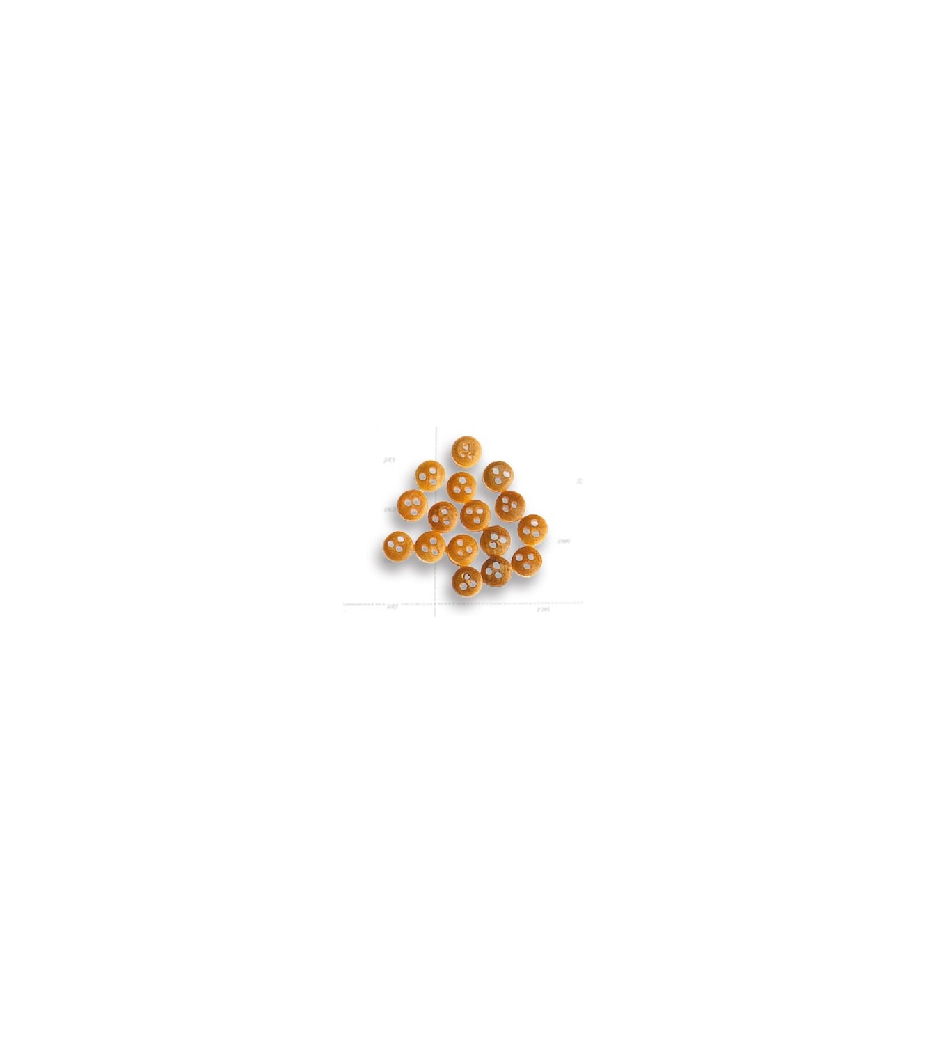 Deadeye in Boxwood Dia. 4 mm (18 Units) for Ship Modeling