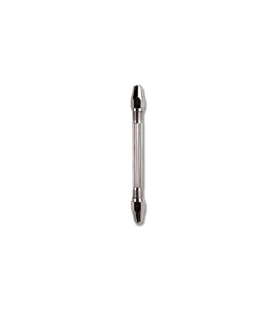 Hand drill with two mouths
