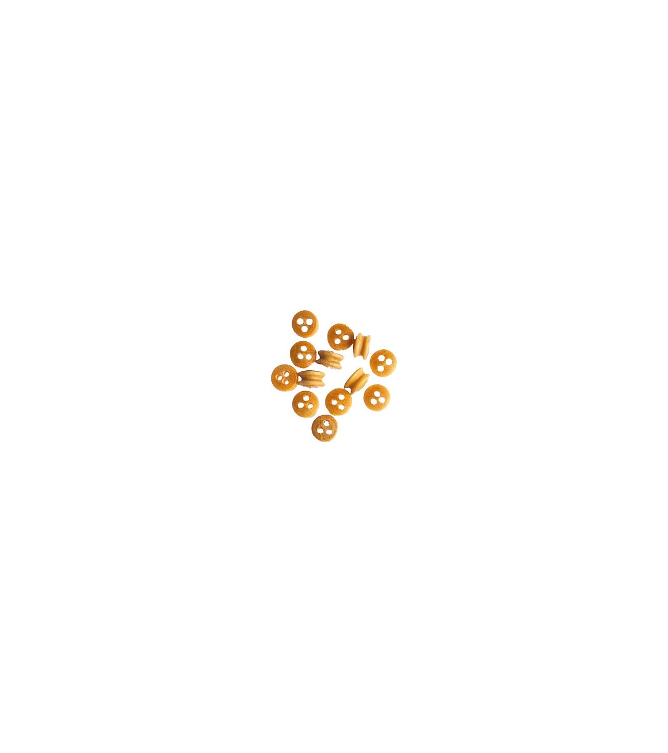 Deadeye in Boxwood Dia. 5 mm (18 Units) for Ship Modeling