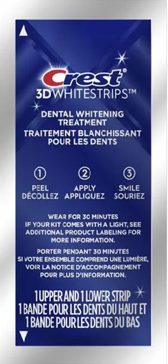 Crest 3D Whitestrips 1 Week Smile Transformation