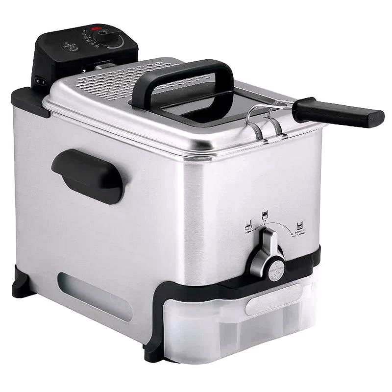 Ultimate Stainless Steel Deep Fryer with Basket – 3.5L Oil Capacity & 2.6 lb Food Load