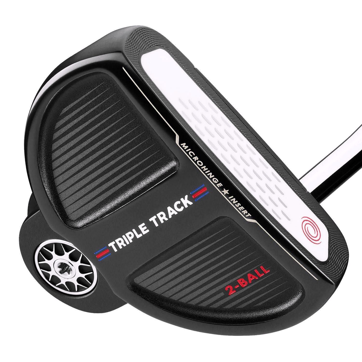 Triple Track 2-Ball Mallet Putter with Advanced Alignment & Stroke Lab Shaft
