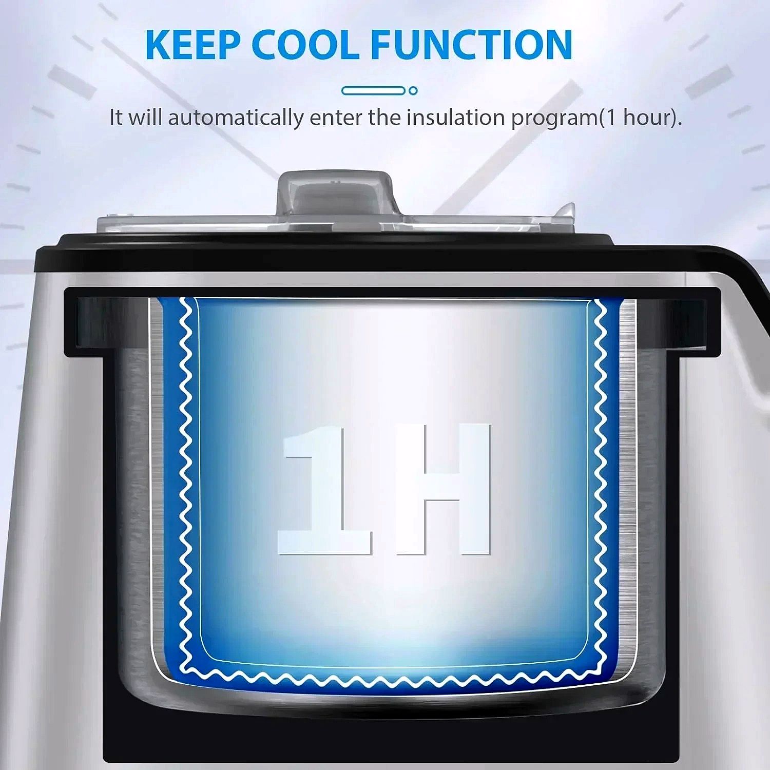 Star Upright Ice Cream Maker – 1.2L Stainless Steel Automatic Ice Cream Machine with LED Display, Gelato, Frozen Yogurt & Sorbet Modes