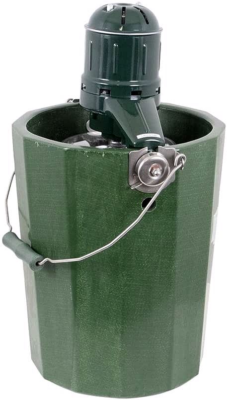 Old Fashioned Ice Cream Maker with Motor